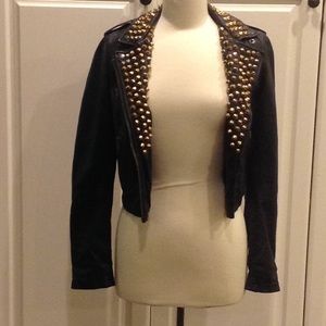 💥One of a kind 💥Top Shop💥💥100% Leather Jacket